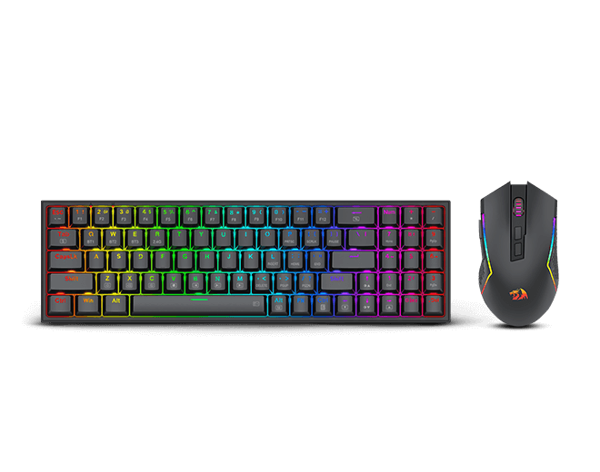 Kit Teclado y Mouse Inalámbrico Redragon S136