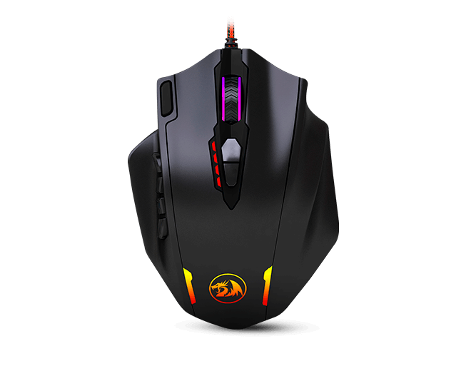 Mouse con cable Redragon Impact M908 RGB Black