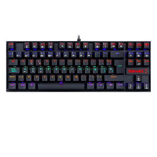 [TEMETKREKUK552RASW] Teclado Mecánico TKL Redragon Kumara K552 Rainbow Red Switch